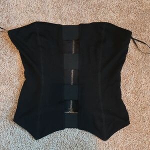 KVD•LosAngeles Black Corset Top